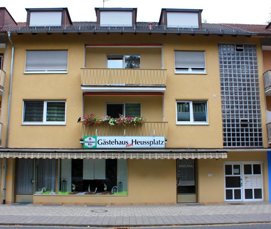 Hotel Gästehaus am Heuss-Platz Erlangen Exterior foto